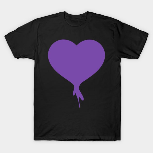 Dripping Heart T-Shirt by Xinoni